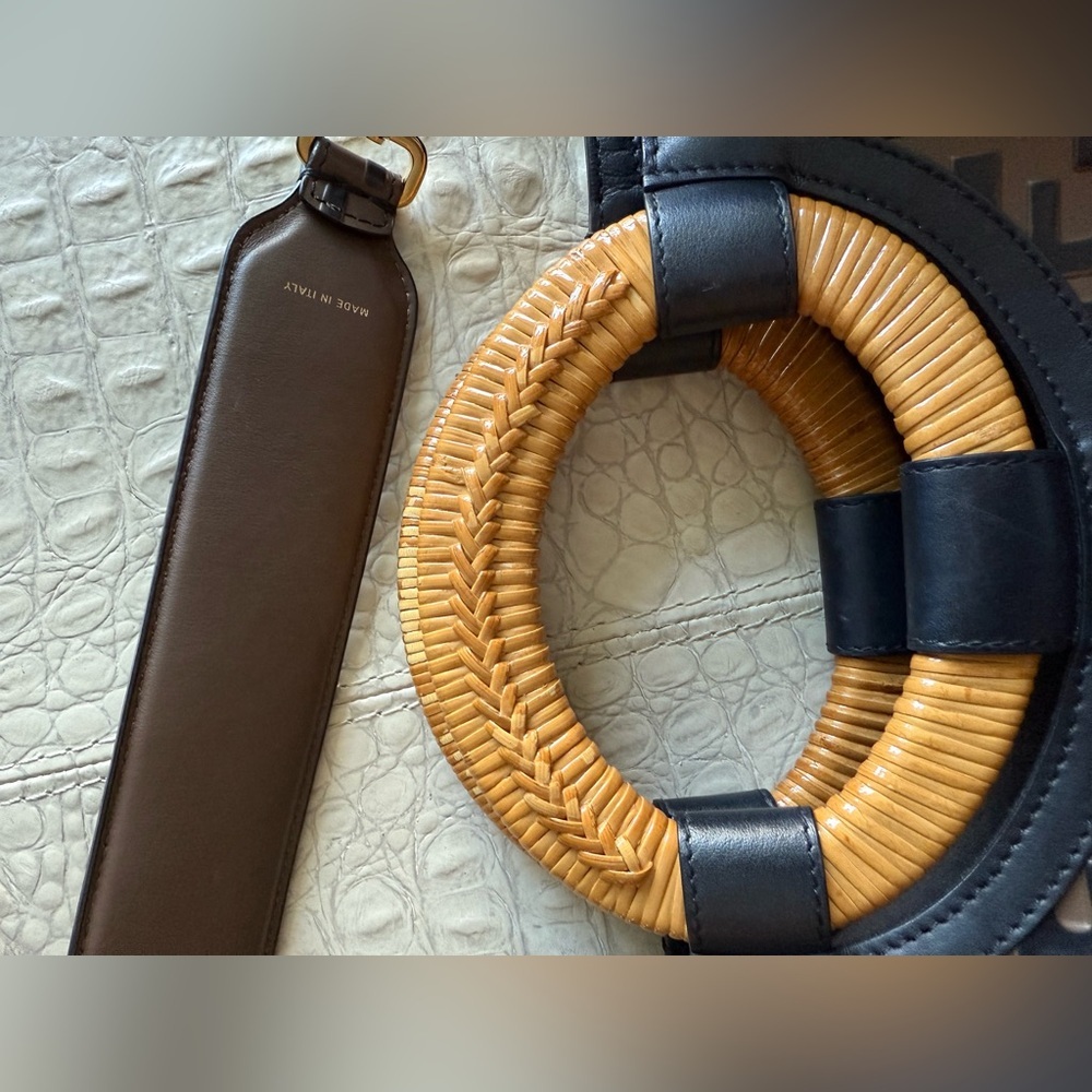 Fendi Black and Brown Tote with Iconic‎ Monogram - Picture 15 of 16